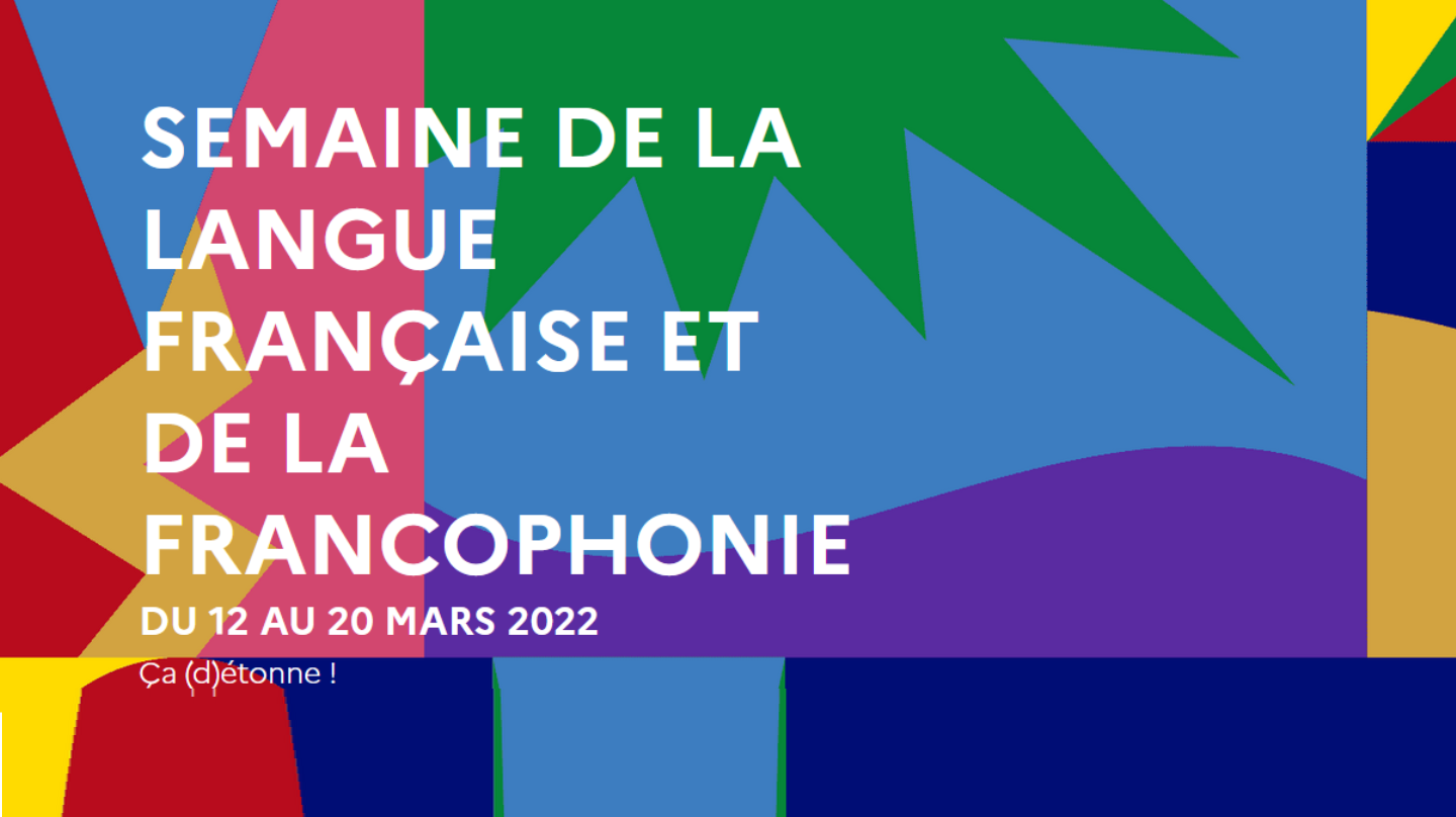 Illustration de la Semaine de la langue française et de la francophonie 2022
