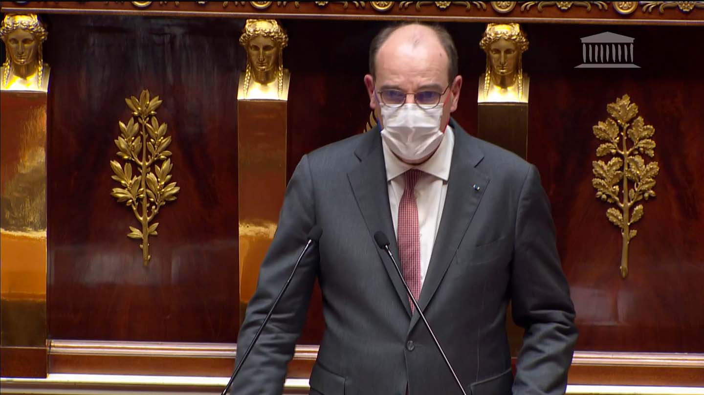 Le Premier ministre Jean Castex s'est exprimé devant l’Assemblée nationale sur la guerre en Ukraine.