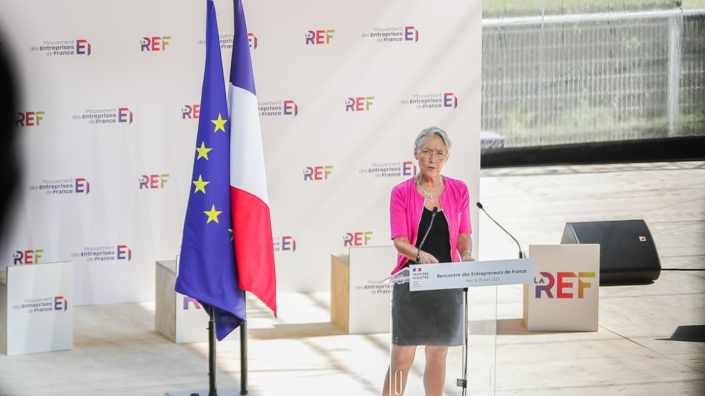 La Première ministre aux Rencontres des entrepreneurs de France 2022