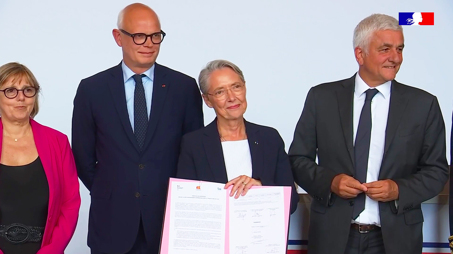 Signature du protocole de partenariat pour développer le pôle universitaire du Havre