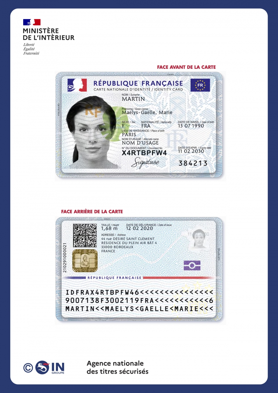 Tout ce qu'il faut savoir sur nouvelle carte nationale d'identité Gouvernement.fr