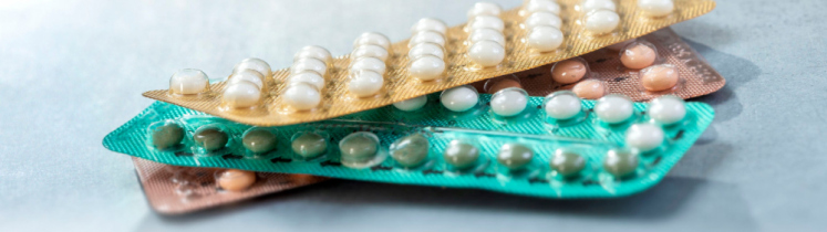 Des pilules contraceptives