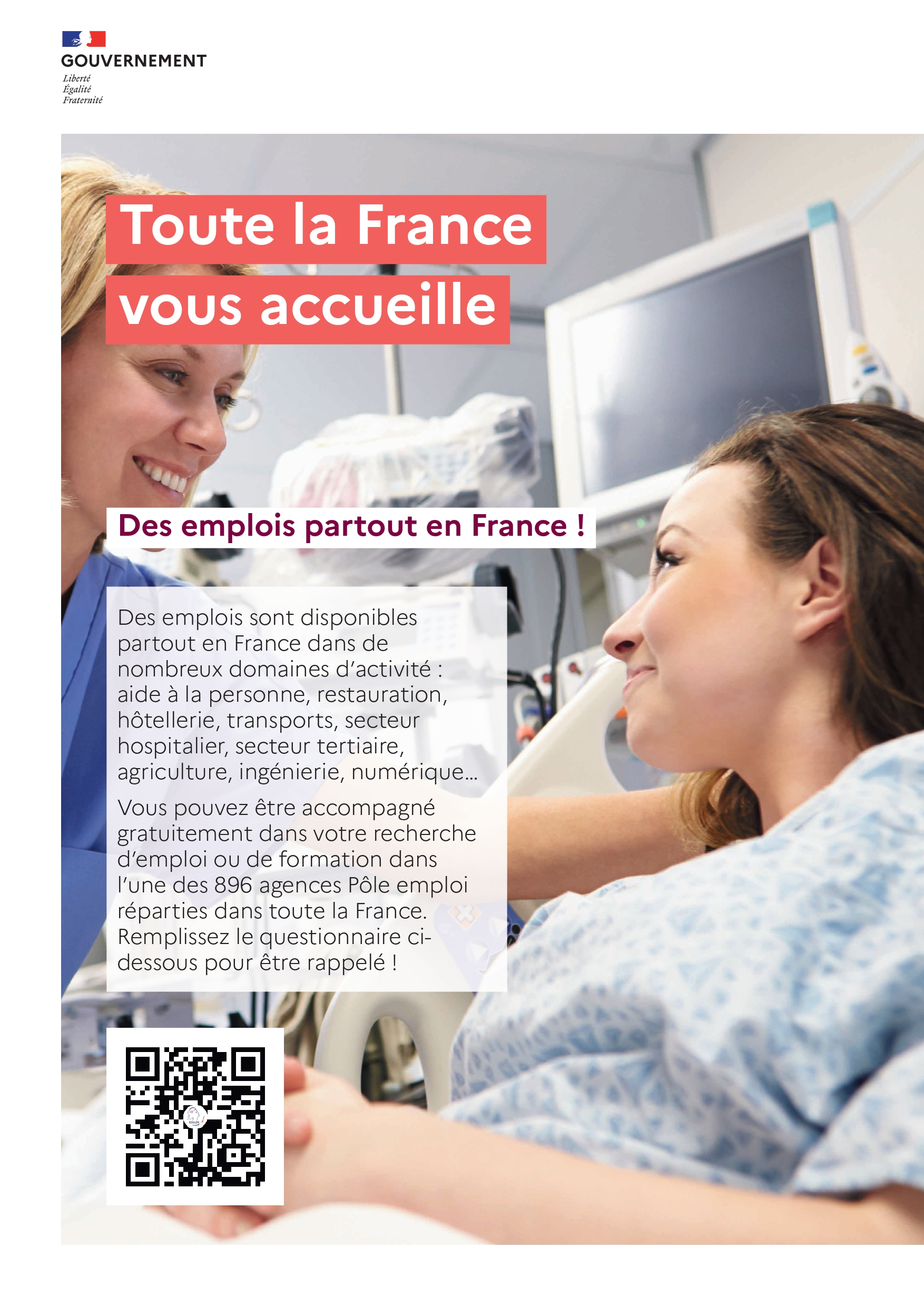 La France vous accueille • Des emplois partout en France ! 