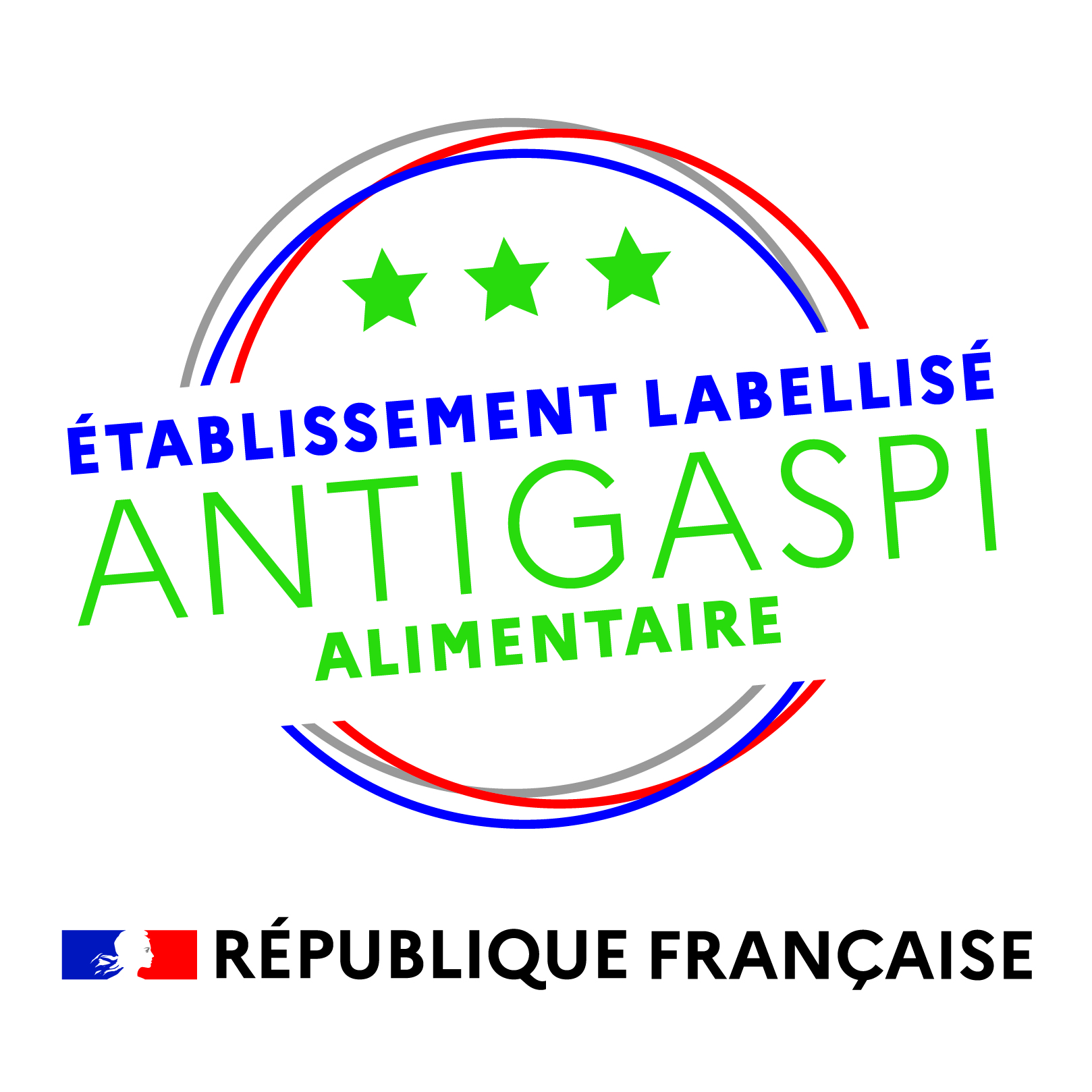 Le logo anti-gaspillage alimentaire<br>